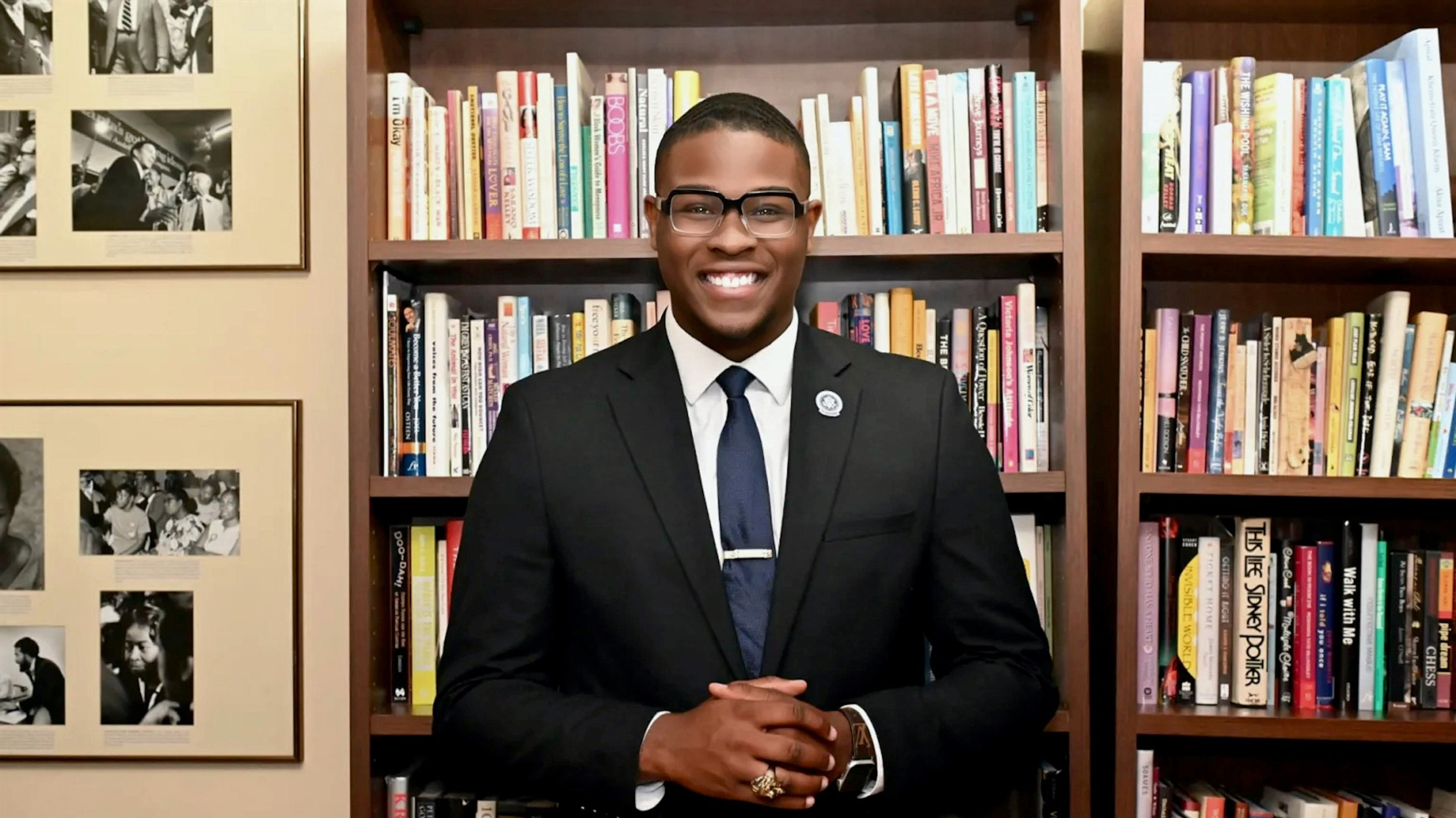 Stockbridge elected Jayden Williams mayor on Nov. 4. At 22, he is the city's youngest mayor. (Courtesy of Jayden Williams.)