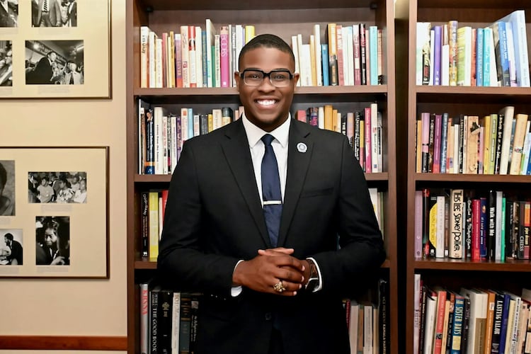 Stockbridge elected Jayden Williams mayor on Nov. 4. At 22, he is the city's youngest mayor. (Courtesy of Jayden Williams.)