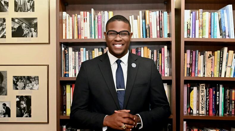 Stockbridge elected Jayden Williams mayor on Nov. 4. At 22, he is the city's youngest mayor. (Courtesy of Jayden Williams.)