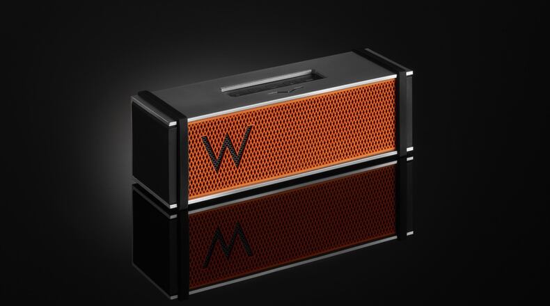 REMIX projects precise and vibrant sound at all listening levels. Available in two finishes minimal CNC aluminum and luxurious vegan leather this premium speaker exemplifies the work of V-MODA Milano-based design studio; classically styled, beautifully proportioned and completely customizable on all six sides to reflect the personality of its owner. (Handout/TNS)