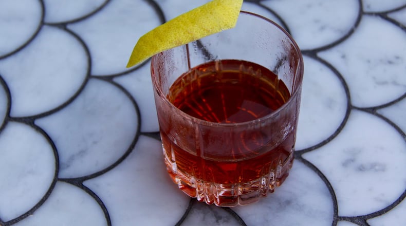 C. Ellet’s uses a port-finished rum for its Rum Sazerac, a unique take on the classic rye- or cognac-based cocktail. CONTRIBUTED BY C. ELLET’S
