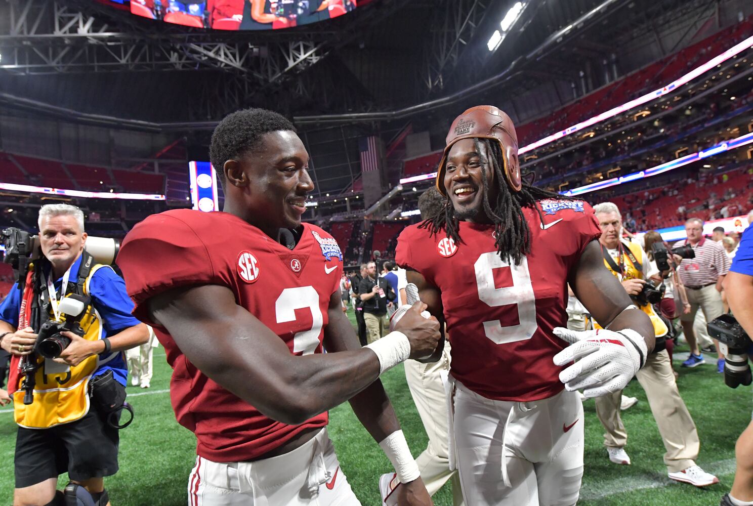 Photos: Alabama beats FSU at Atlanta’s Mercedes-Benz Stadium