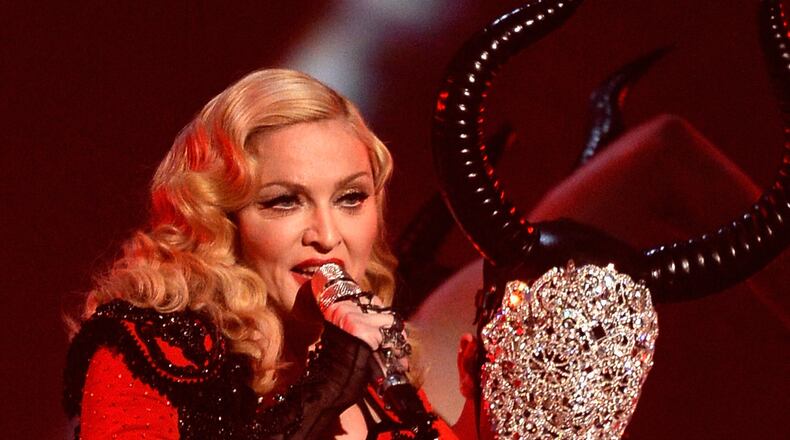 onstage during The 57th Annual GRAMMY Awards at the at the STAPLES Center on February 8, 2015 in Los Angeles, California.