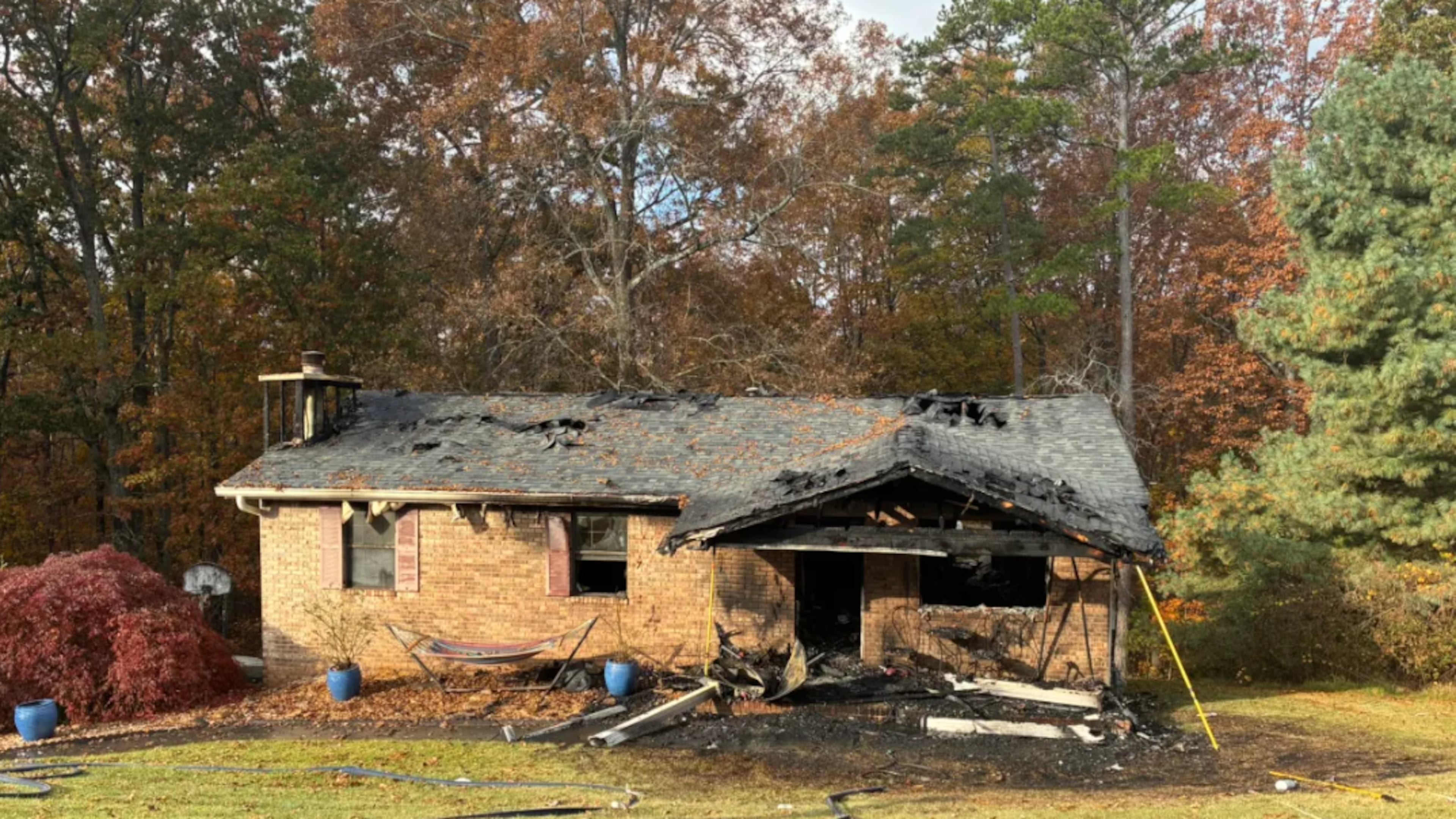 Officials are investigating after a teacher was killed in a house fire Sunday morning in North Georgia. Nov. 9, 2025.