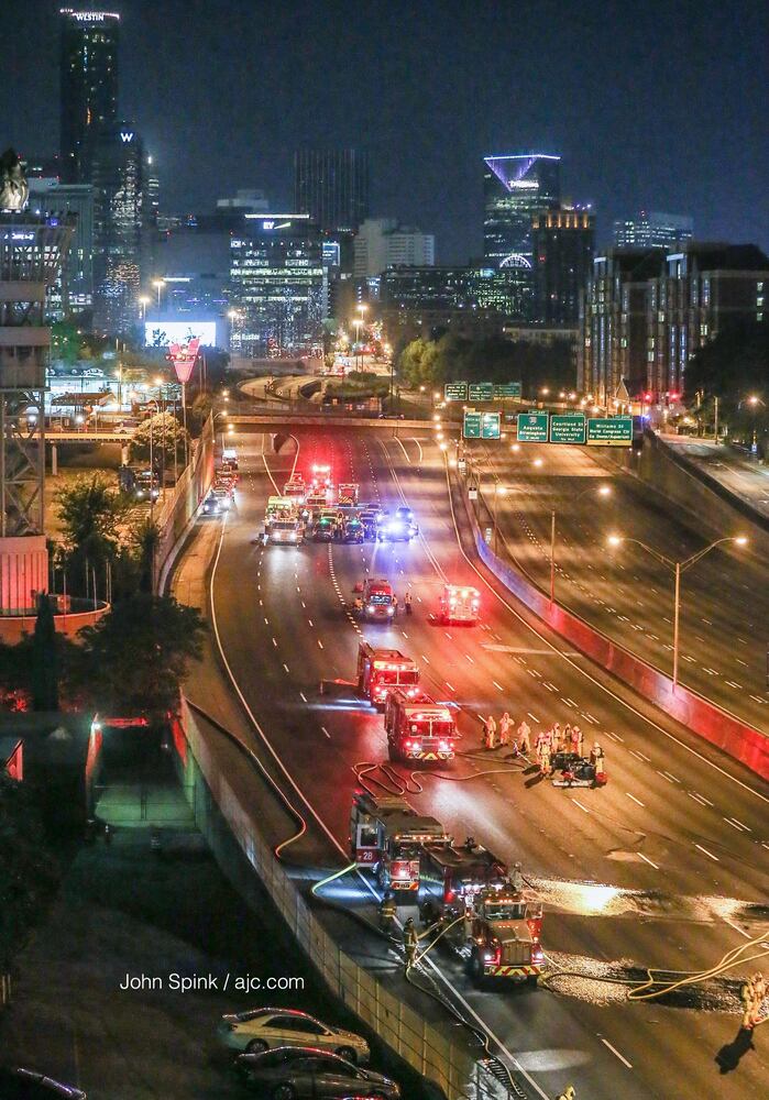 Chemical spill shuts down Downtown Connector