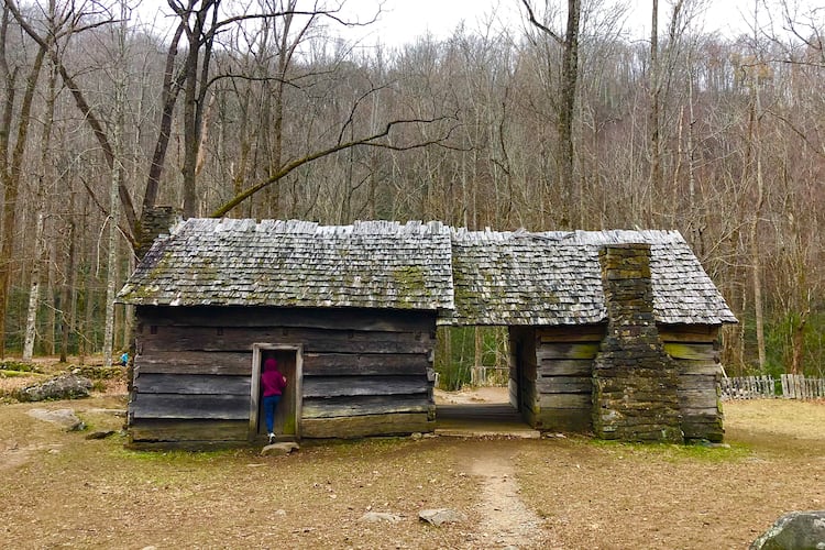 Multigenerational road trips have gained popularity, including visits to various national parks. And the Ephraim Bales Cabin is an excellent example of what mountain life was like in the late 1800s. (Courtesy of Patricia Neligan)