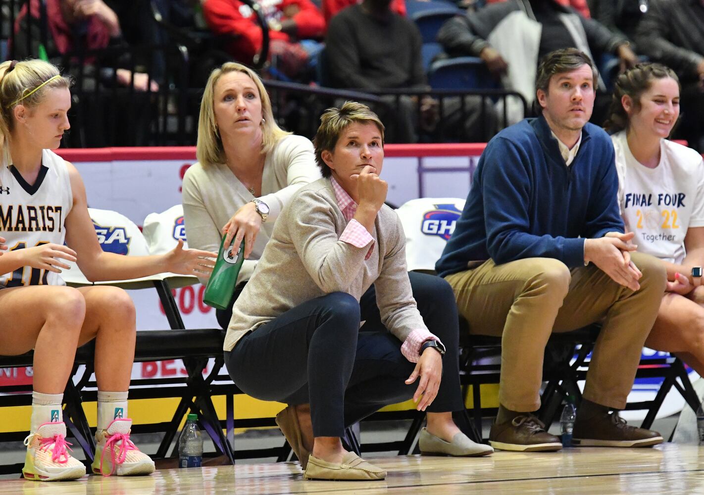 basketball finals: Luella vs. Marist girls