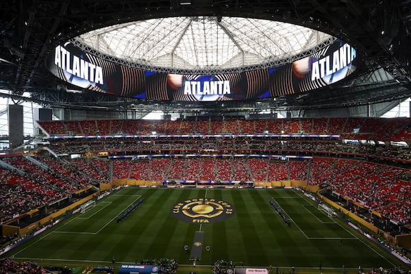 Atlanta hosted the match between Inter Miami and Paris Saint-Germain during Club World Cup competition at Mercedes-Benz Stadium, Sunday, June 29, 2025. (Jason Getz/AJC)