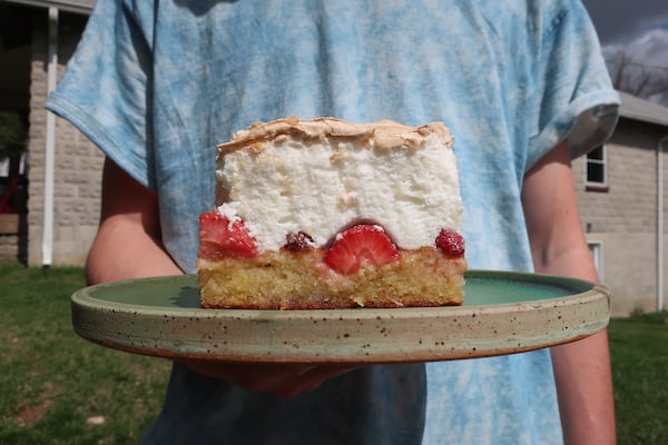 Strawberries get special treatment at Lunch this time of year as they cameo across the menu and star in the season's shortcake. (Mallory Grimm Tubbs and Trapp Tubbs)