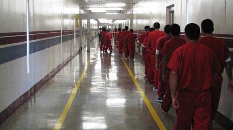 Nashville-based Corrections Corp. of America has 1,918 beds at the Stewart Detention Center south of Atlanta for immigrants facing deportation. Up to 780 more ICE detainees will be held at a separate detention center in South Georgia starting early next year under a new five-year contract recently signed by the federal government and Charlton County. BY JEREMY REDMON/jredmon@ajc.com