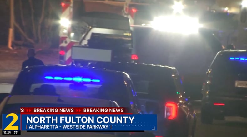 Three teenagers died Tuesday night in a crash in Alpharetta.