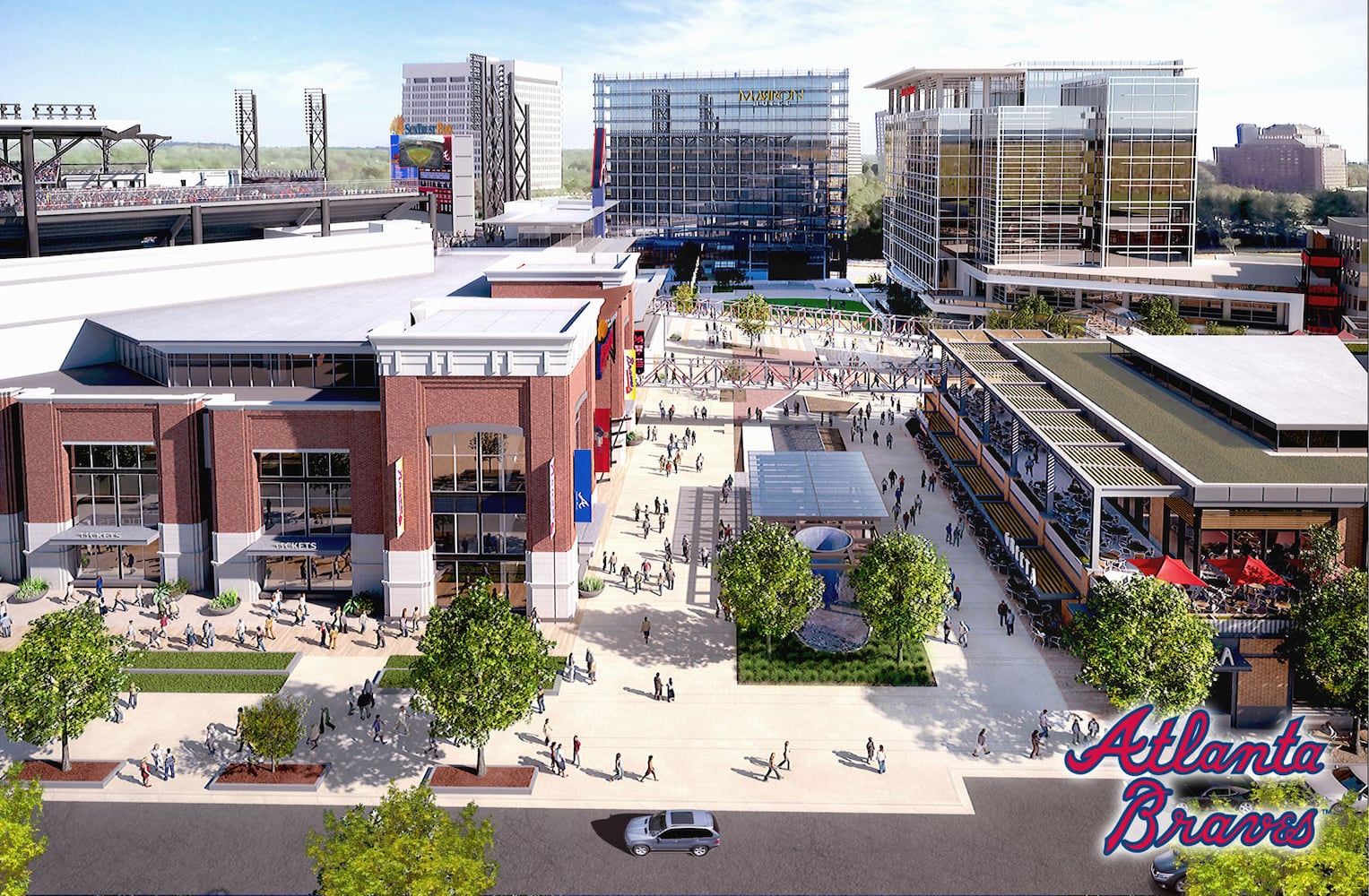New look at SunTrust Park development