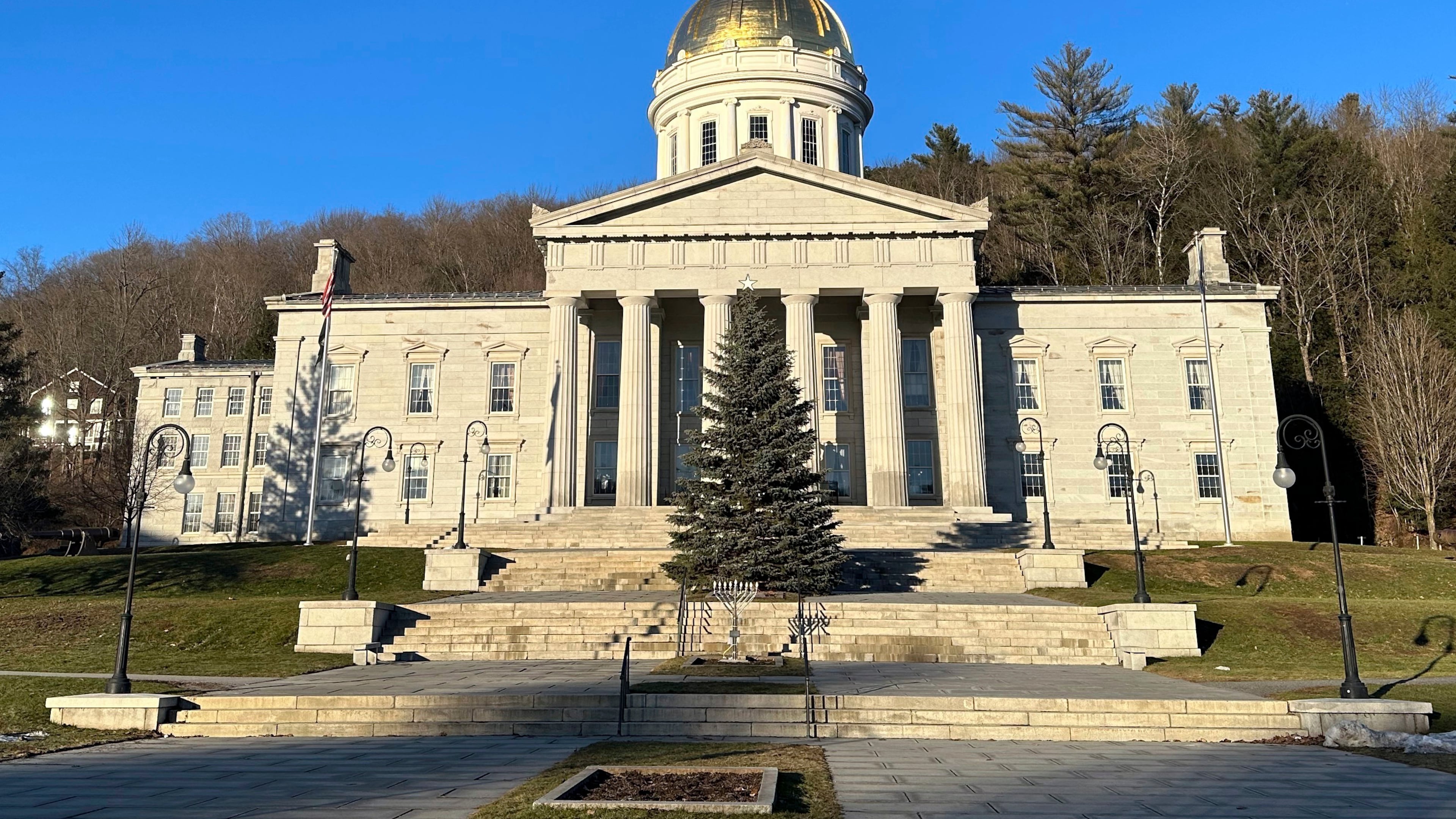FILE - The Vermont Statehouse is shown Jan. 2, 2024, in Montpelier, Vt. (AP Photo/Lisa Rathke, file)