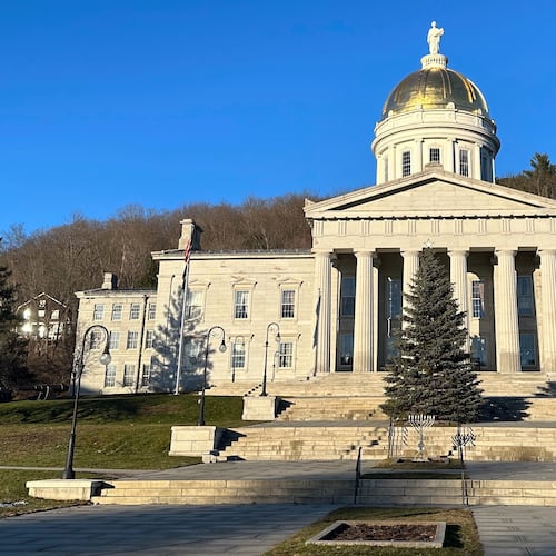 FILE - The Vermont Statehouse is shown Jan. 2, 2024, in Montpelier, Vt. (AP Photo/Lisa Rathke, file)