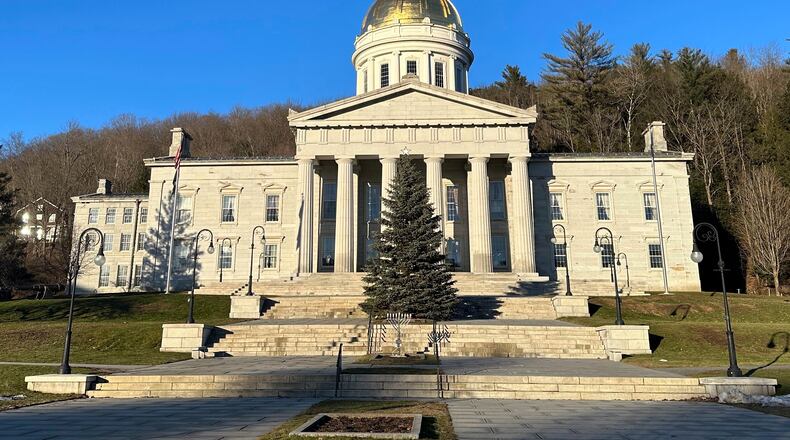 FILE - The Vermont Statehouse is shown Jan. 2, 2024, in Montpelier, Vt. (AP Photo/Lisa Rathke, file)