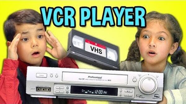 KIDS REACT TO VCR/VHS.  Image provided by YouTube Embed API.