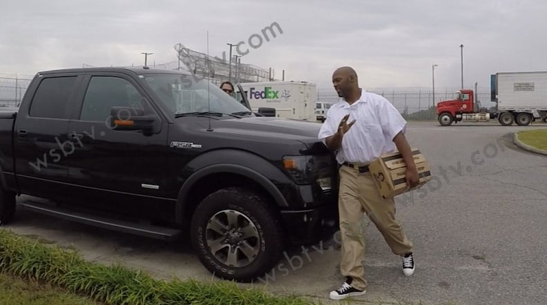 Ray Brent Marsh walked out of the Central State Prison in Bibb County on Wed., June 29, 2016. (Credit: Channel 2 Action News)