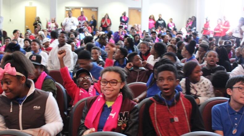 Brown Middle School students in Atlanta were surprised Friday with laptop computers provided through a $1.45 million award from the T-Mobile EmpowerED Program and funding from Atlanta Public Schools.