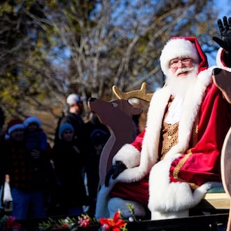 Santa will be available for photos after the Holly Days Parade in Kennesaw on Saturday. (Courtesy of the city of Kennesaw)