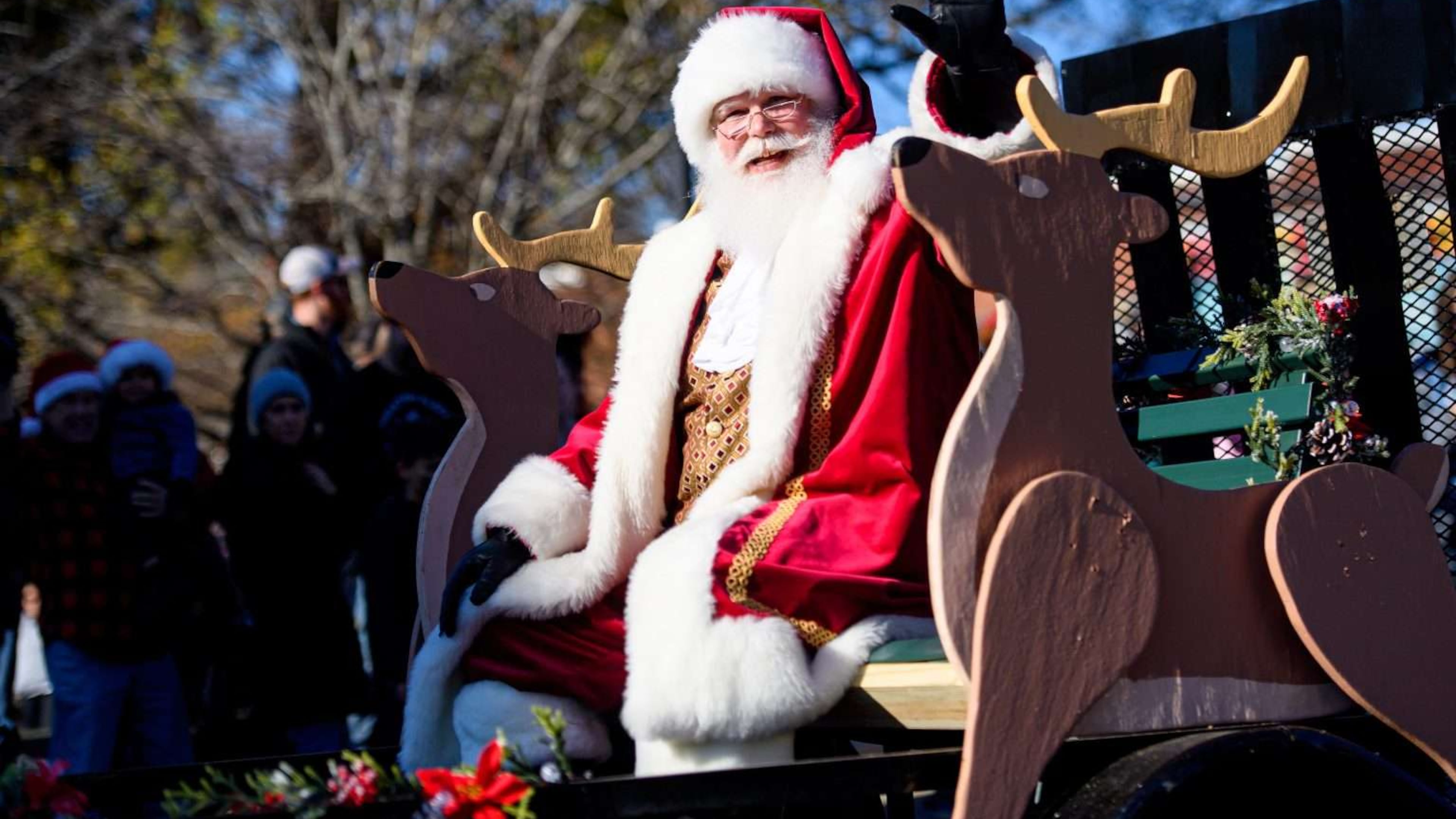 Santa will be available for photos after the Holly Days Parade in Kennesaw on Saturday. (Courtesy of the city of Kennesaw)