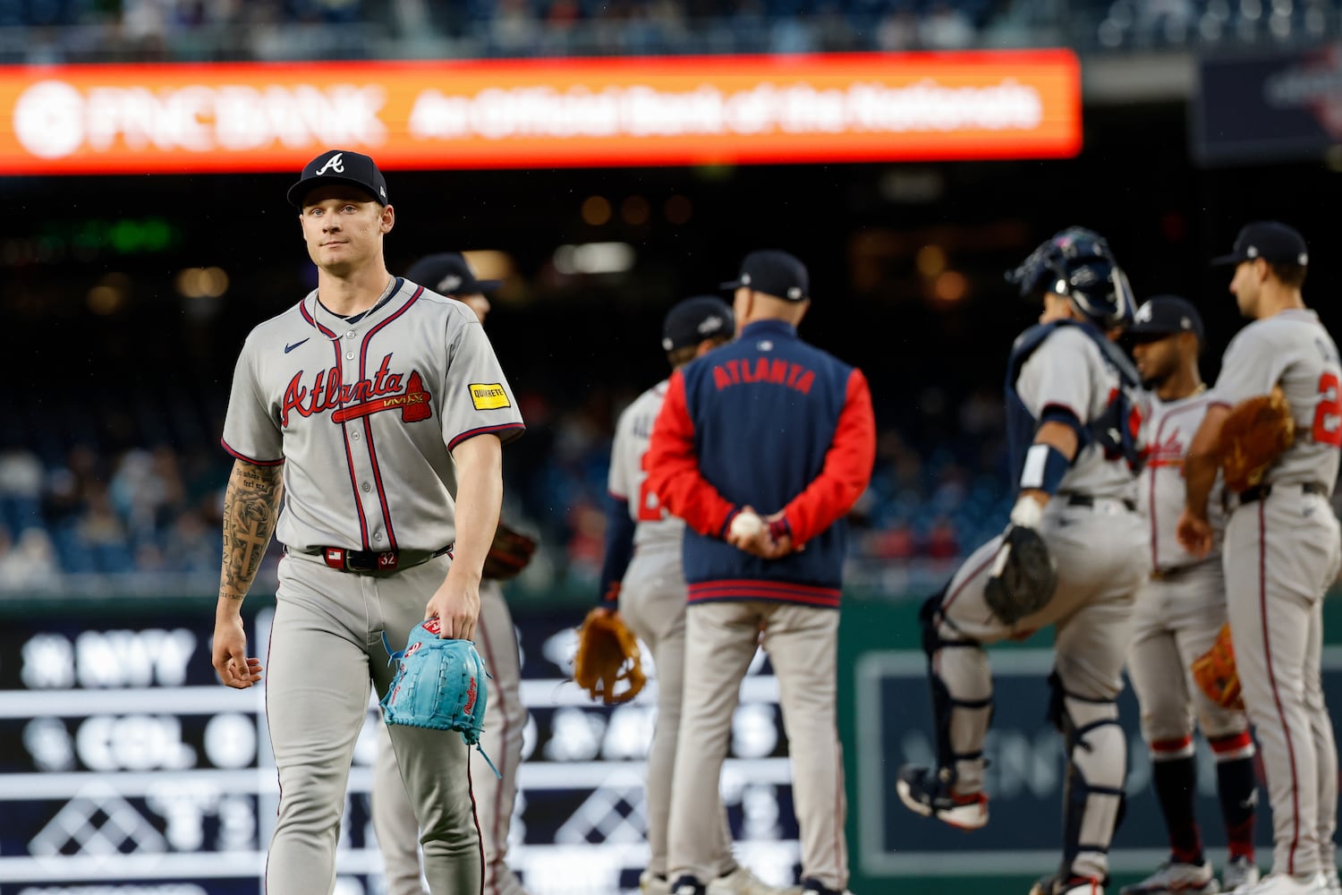 Braves Nationals Baseball