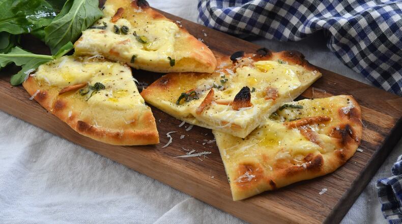 White Pizza. 
(CHRIS HUNT FOR THE ATLANTA JOURNAL-CONSTITUTION)