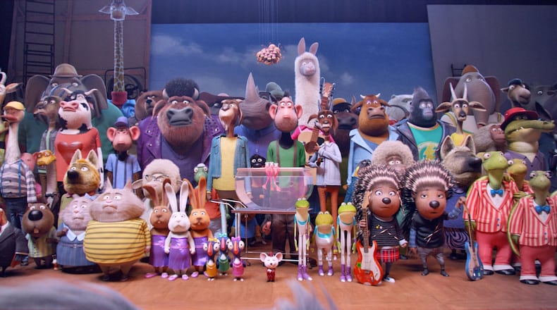 A scene from the animated film “Sing.” (Illumination Entertainment)