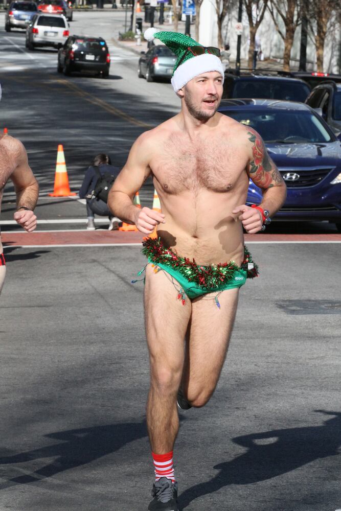 Santa Speedo Run 2014