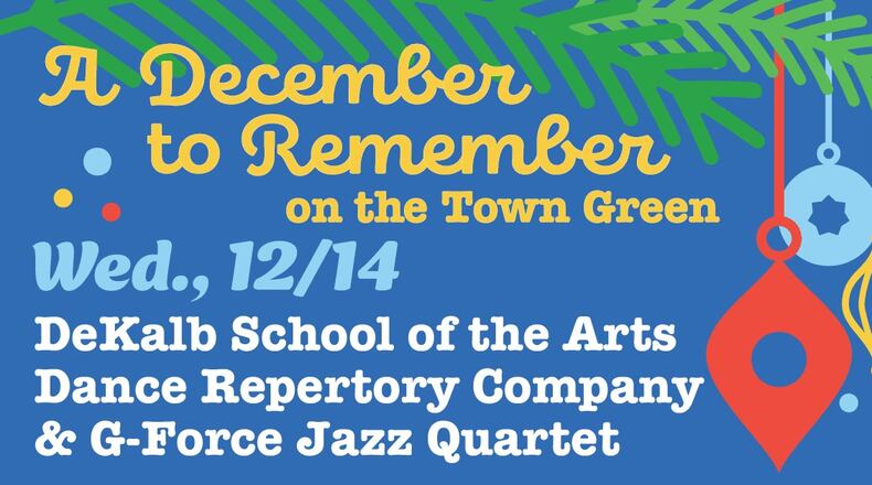 "A December to Remember" will continue Dec. 14 and 21 on the Avondale Estates Town Green. (Courtesy of Avondale Estates)