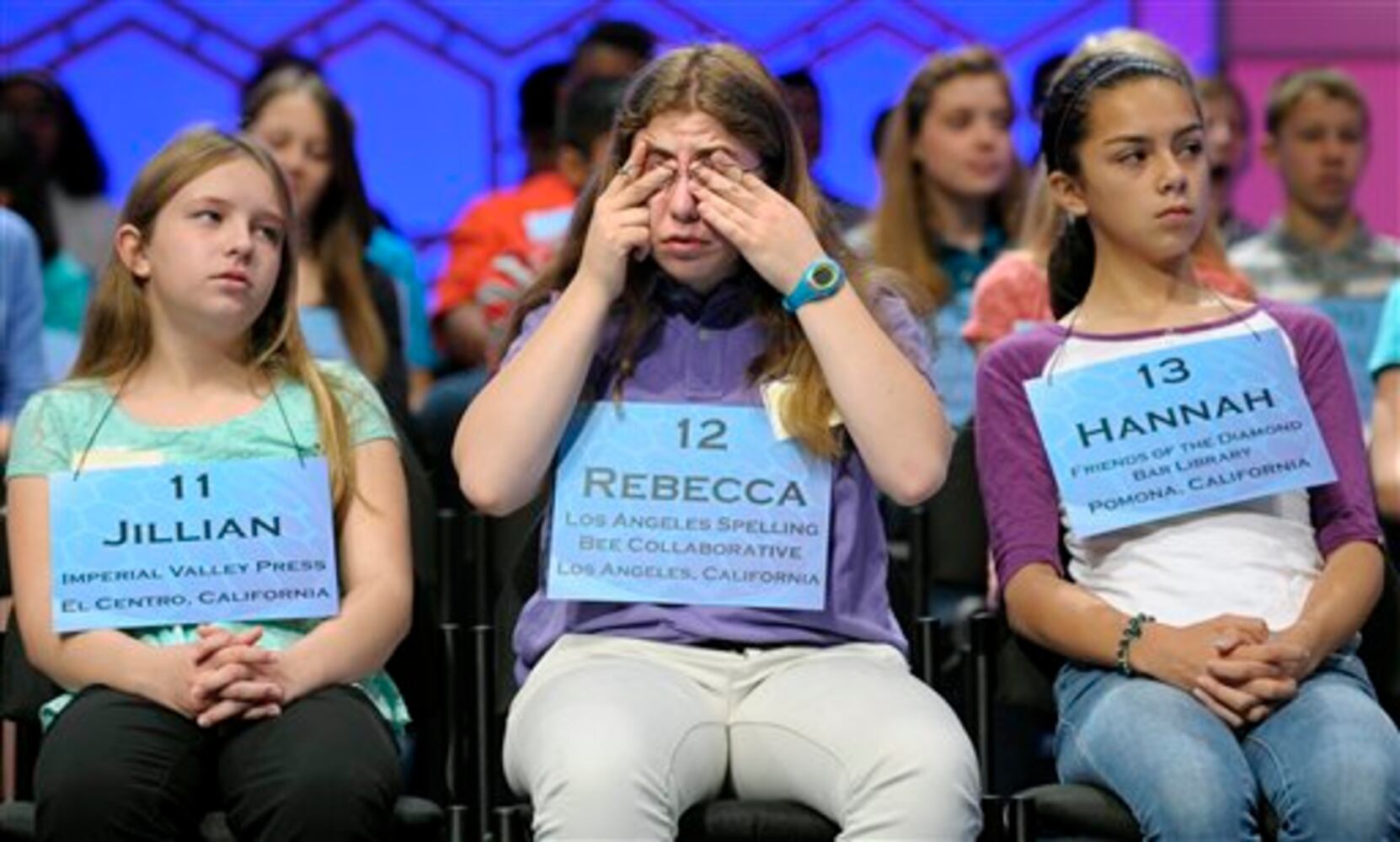 IMAGES: Wide range of emotions at National Spelling Bee
