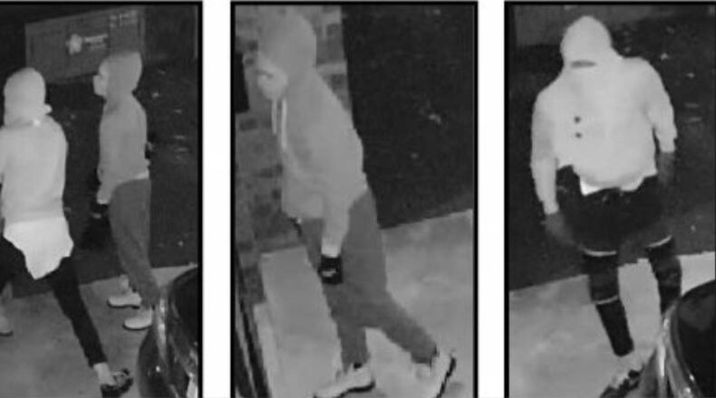 Police in Gwinnett and DeKalb counties are searching for three people who broke into four pharmacies in a single evening, helping themselves to prescription drugs worth tens of thousands of dollars.