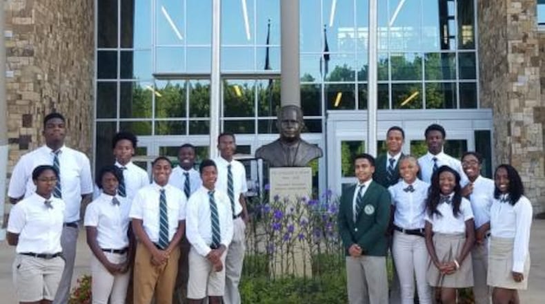 Drew Charter School Senior Academy Lemelson-MIT InvenTeam winners