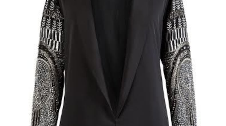 The battam bang jacket is a great piece for a night out.