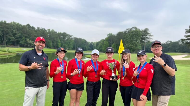 The North Oconee girls won their third straight state championship, claiming the 2023 Class 4A title.