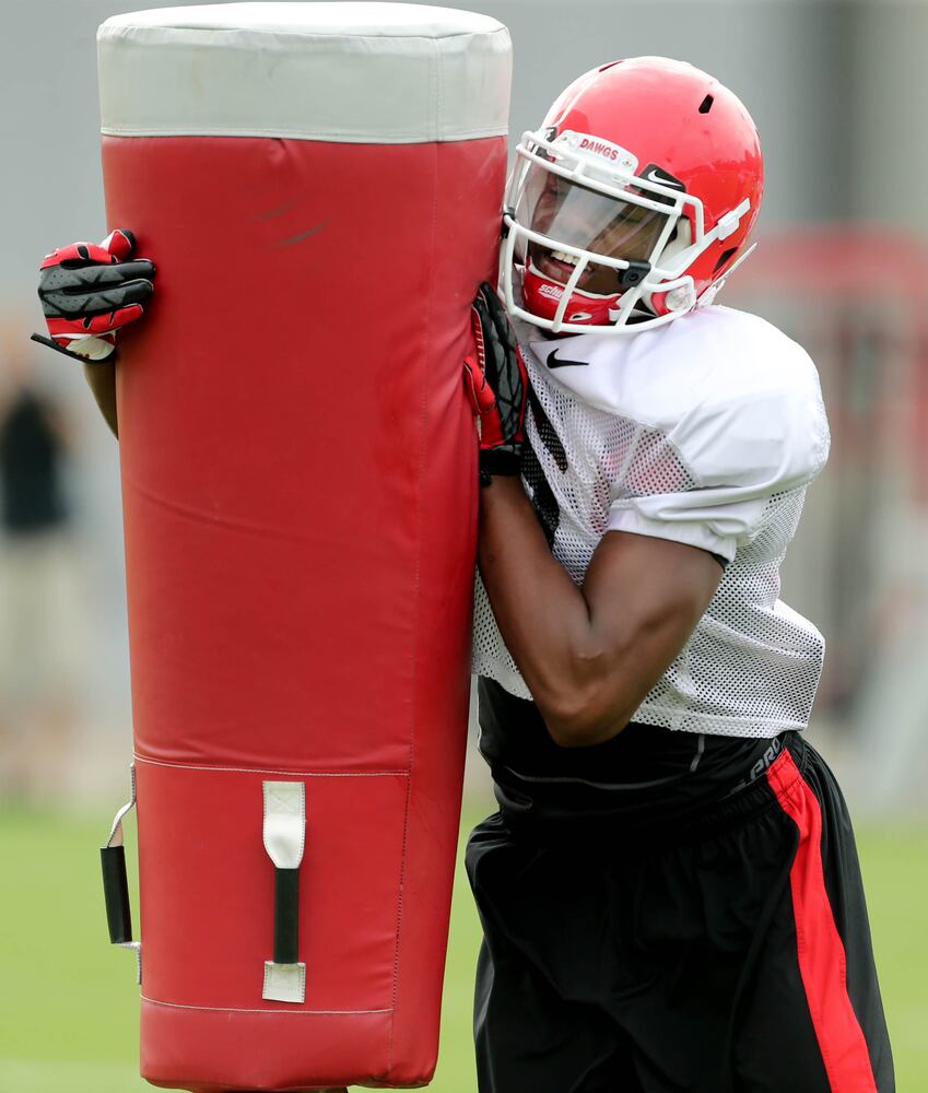 UGA practice, August 15