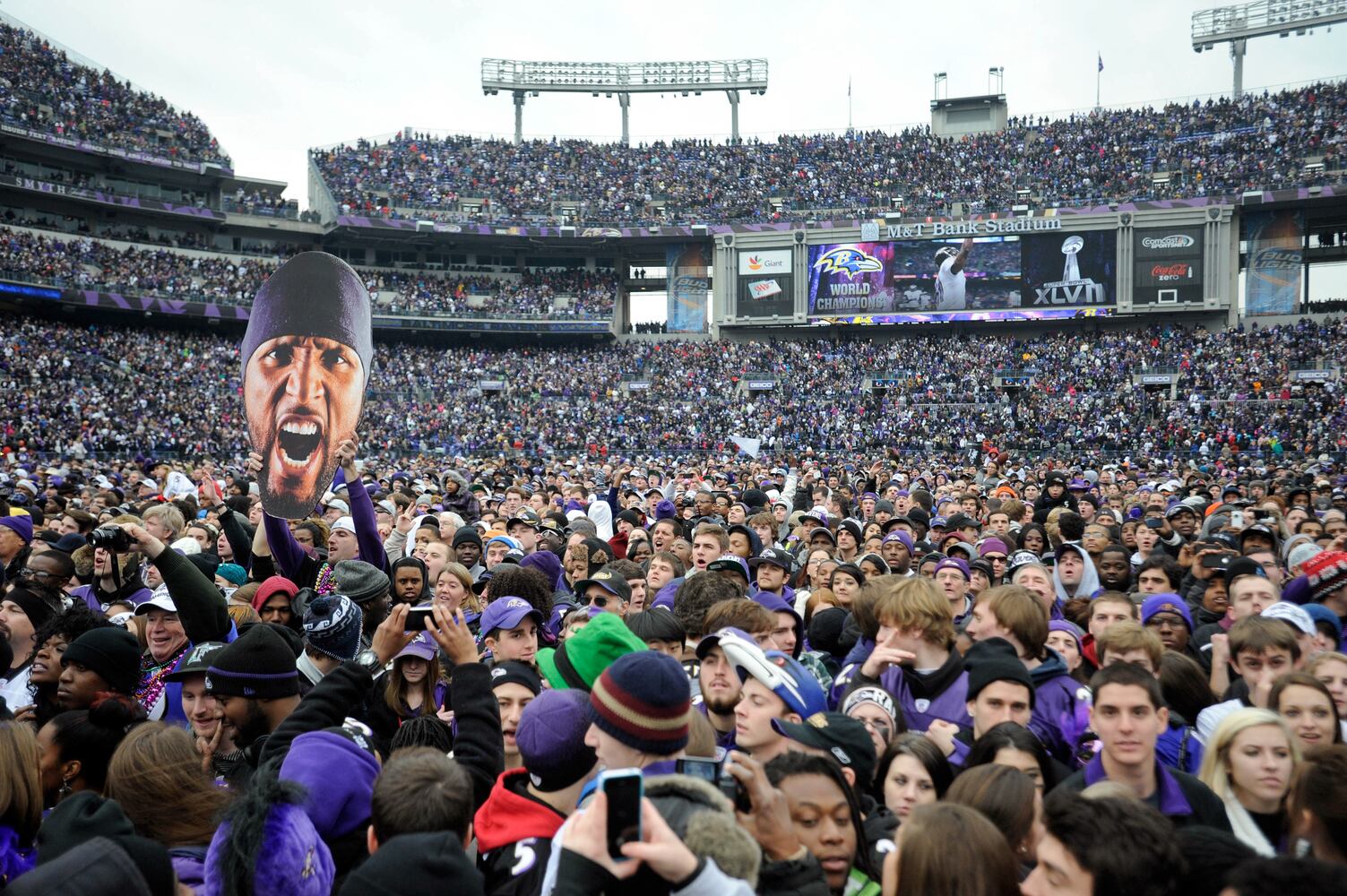Ravens, Baltimore celebrate