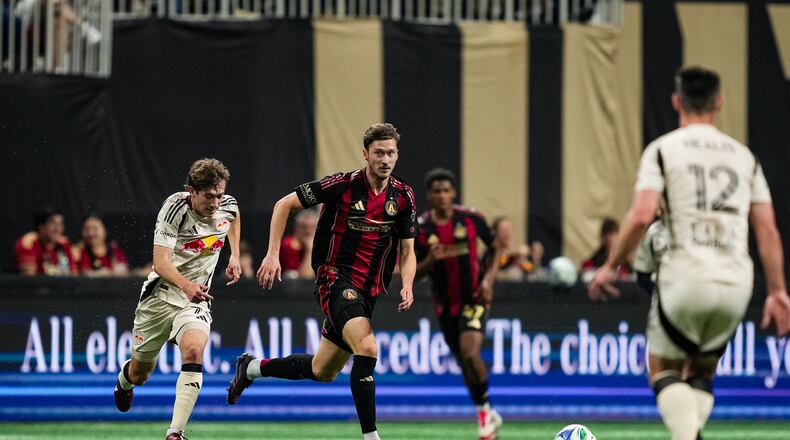 Atlanta United midfielder Alexey Miranchuk. No. 59, has one goal and no assists, though he is tied for third in big chances created. (Photo by Mitch Martin / Atlanta United)