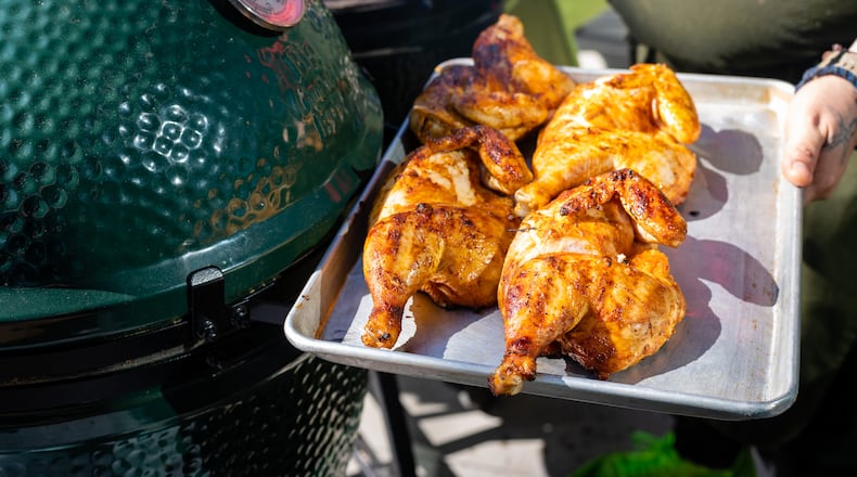 The party was a traditional Peruvian Pollado, a potluck-style dinner revolving around marinated grilled chicken.
