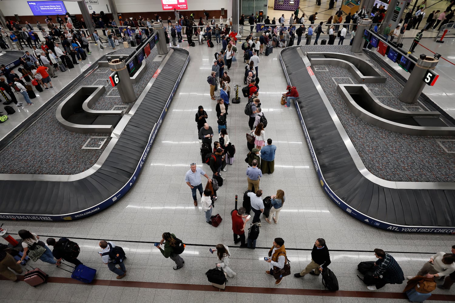 Atlanta Hartsfield-Jackson International Airport long lines