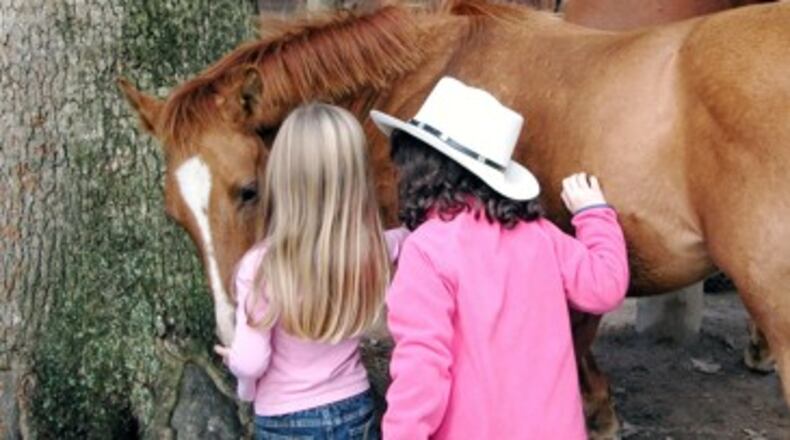 For the next two years, an equine therapy business will continue to help foster children near Marietta. AJC file photo
