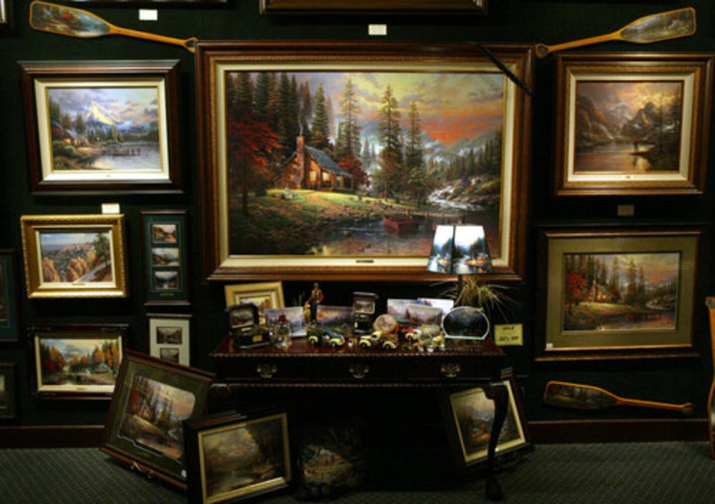 Painter Thomas Kinkade dies at 54