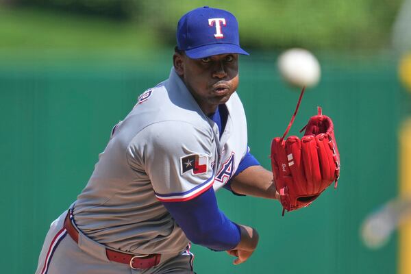 Kumar Rocker, pride of North Oconee High, gives it a twirl.
