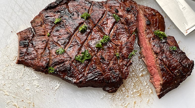 Coffee makes a tasty, tenderizing addition to beef marinades.
Kellie Hynes for The Atlanta Journal-Constitution