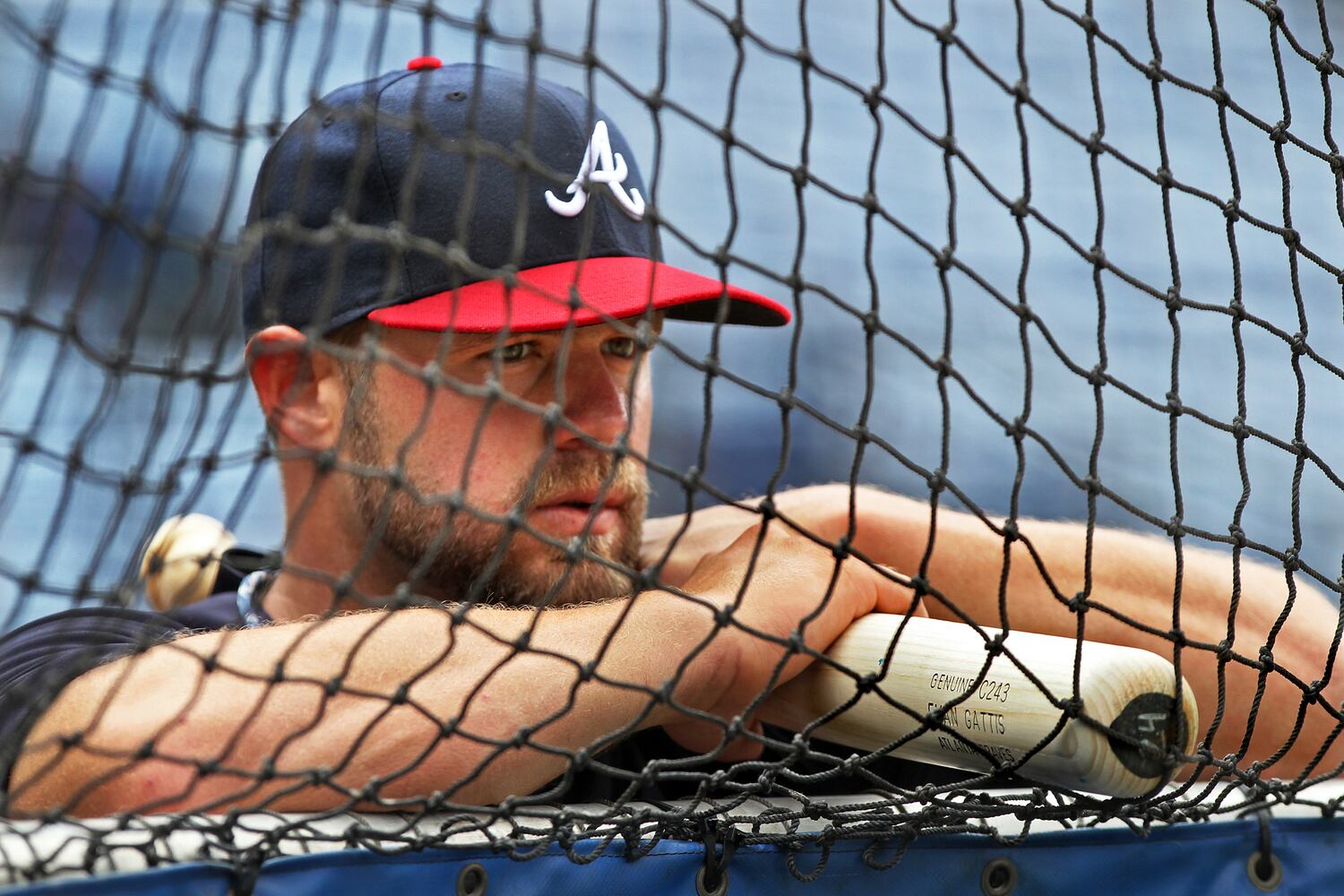 Catcher Evan Gattis would be played by...