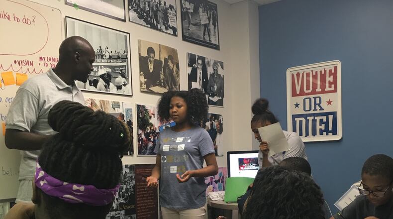 The Lowery Institute campers learn leadership and S.M.A.R.T. (Service/Science, Math, Art, and Reading & Technology) skills through fun, age-appropriate service learning activities. At the completion of each session, Rising Change Agents become leaders in their schools and community.