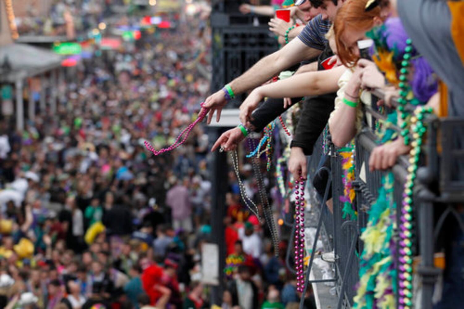 Fat Tuesday in New Orleans