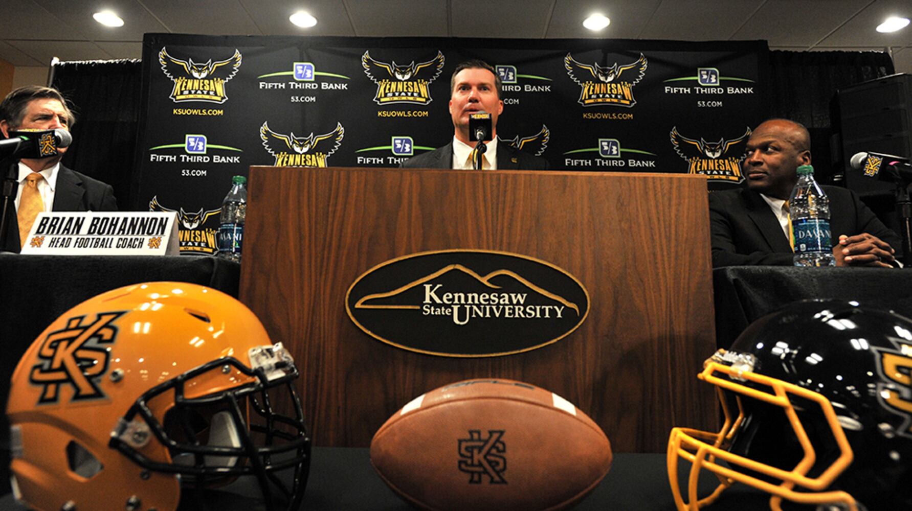 Brian Bohannon named first football coach