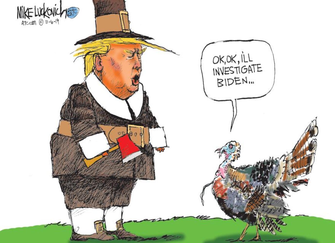 Mike Luckovich: The Round File for November 2019