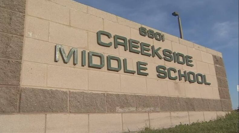A teacher at a Florida middle school is accused of encouraging students to hit each other.