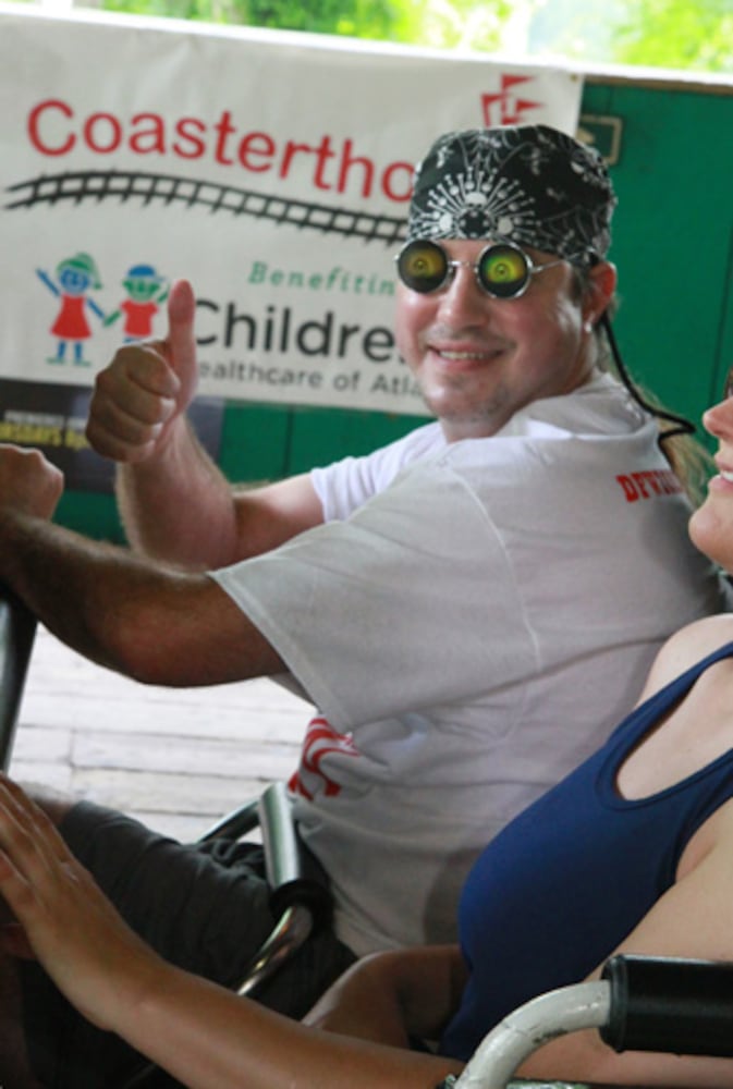 Six Flags Coasterthon on the Mind Bender